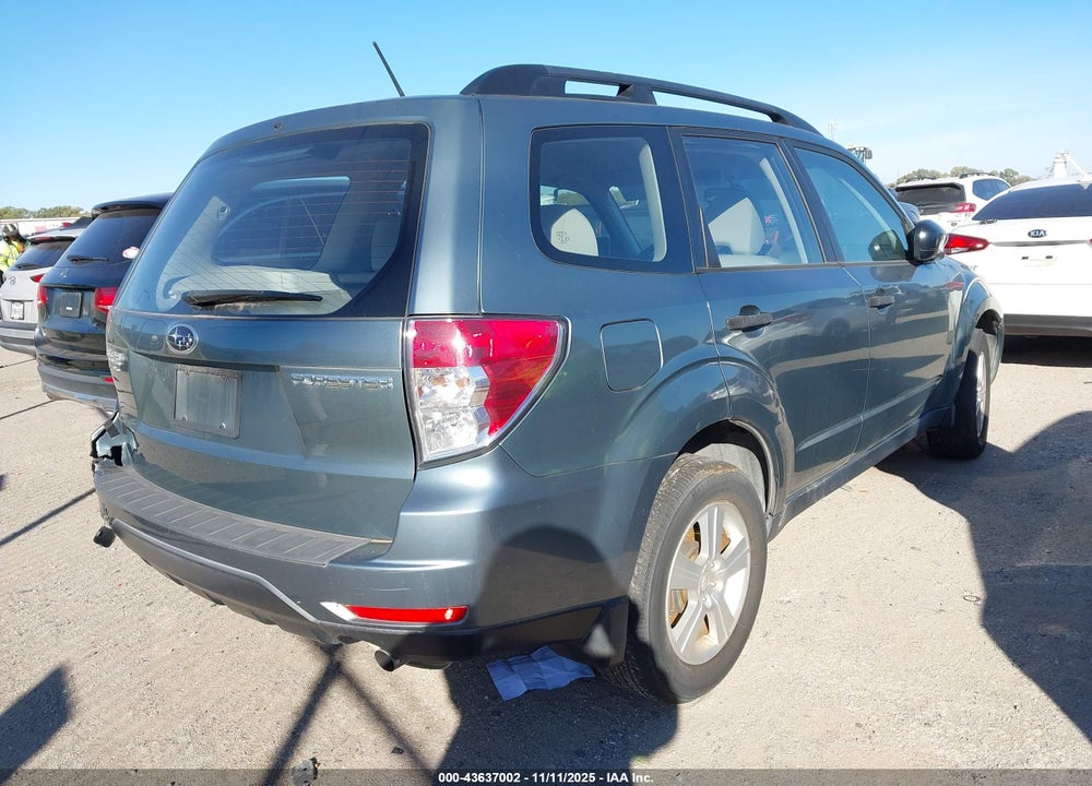 2012 SUBARU FORESTER 2.5X VIN: JF2SHBBC8CH431133