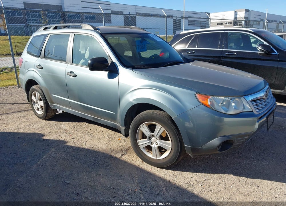 2012 SUBARU FORESTER 2.5X VIN: JF2SHBBC8CH431133