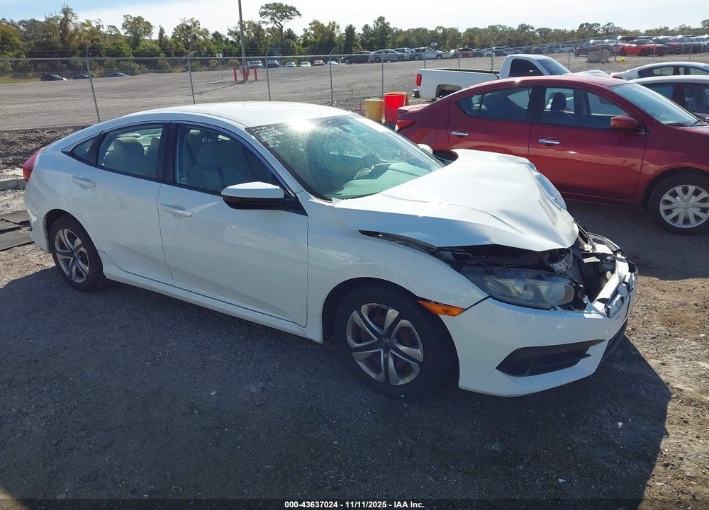 2016 HONDA CIVIC LX VIN: 19XFC2F52GE047404