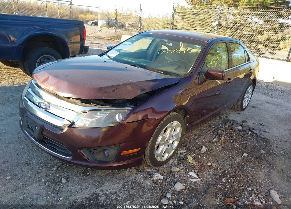 2011 FORD FUSION VIN: 3FAHP0HA4BR308714
