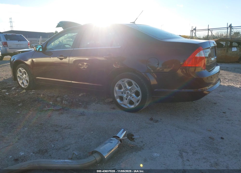 2011 FORD FUSION VIN: 3FAHP0HA4BR308714