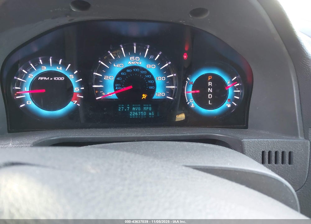 2011 FORD FUSION VIN: 3FAHP0HA4BR308714