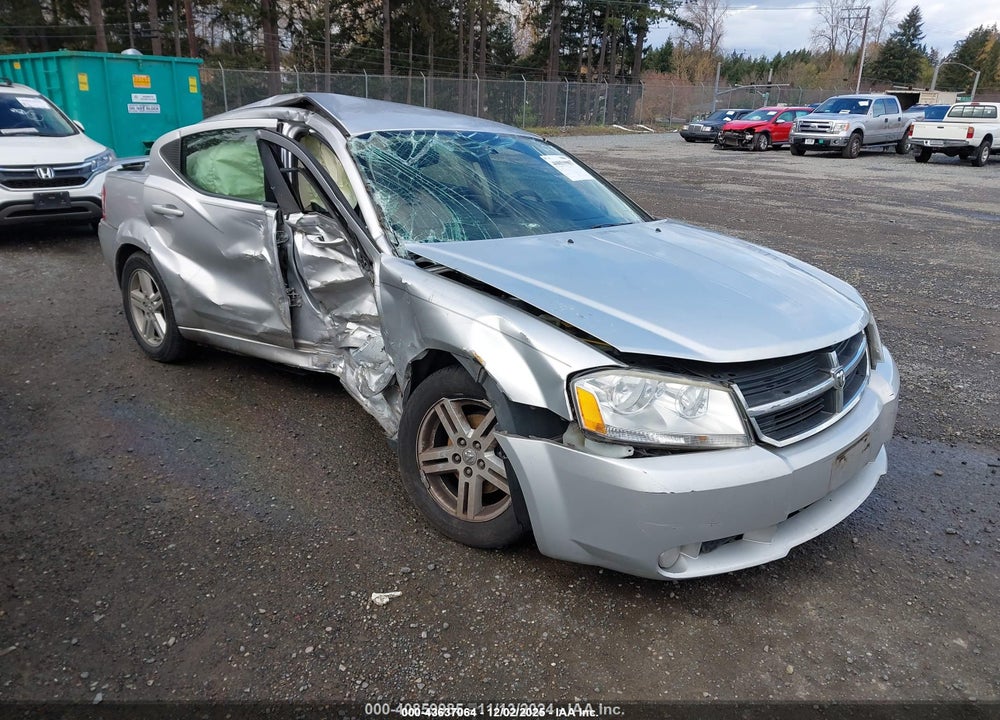 2010 DODGE AVENGER R/T VIN: 1B3CC5FB3AN221155