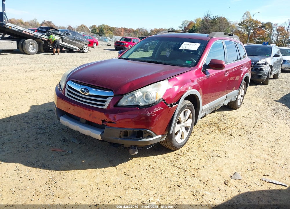 2012 SUBARU OUTBACK 2.5I LIMITED VIN: 4S4BRBLC6C3251734