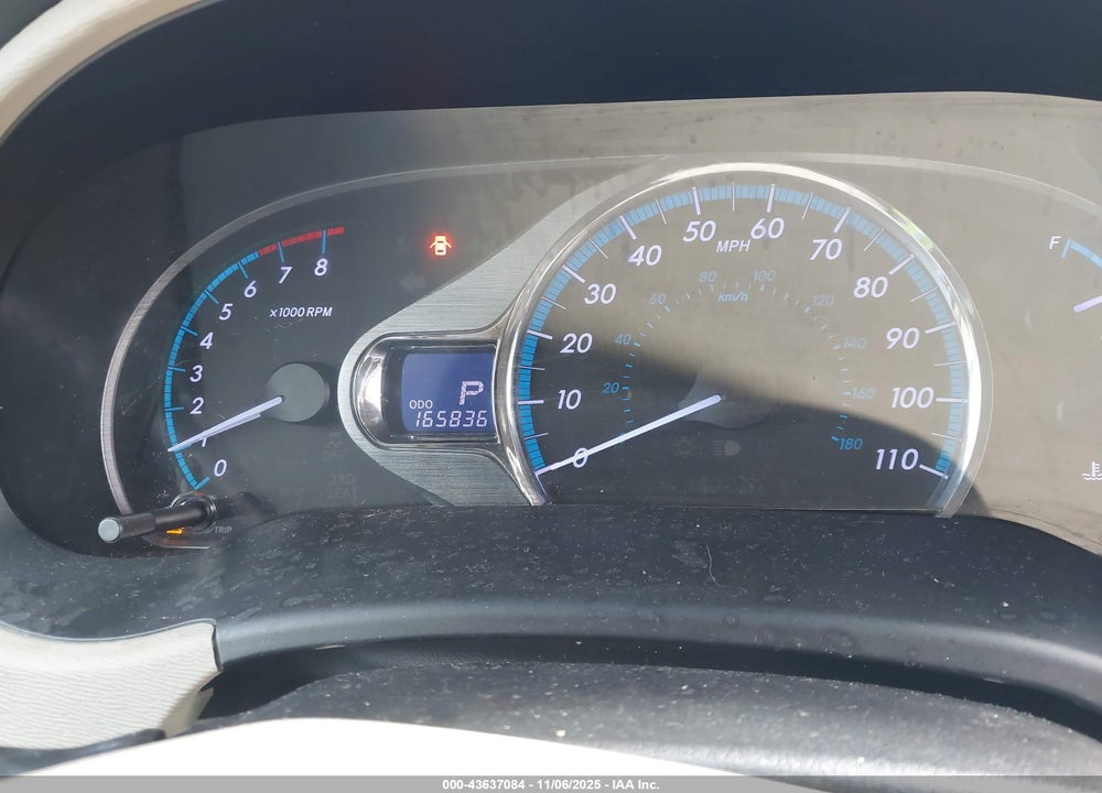 2012 TOYOTA SIENNA XLE 7 PASSENGER VIN: 5TDDK3DC4CS033084
