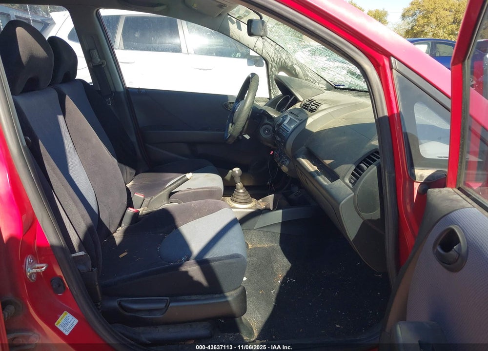 2008 HONDA FIT VIN: JHMGD37478S001562