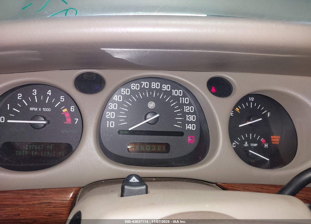 2004 BUICK LESABRE CUSTOM VIN: 1G4HP54KX4U209229