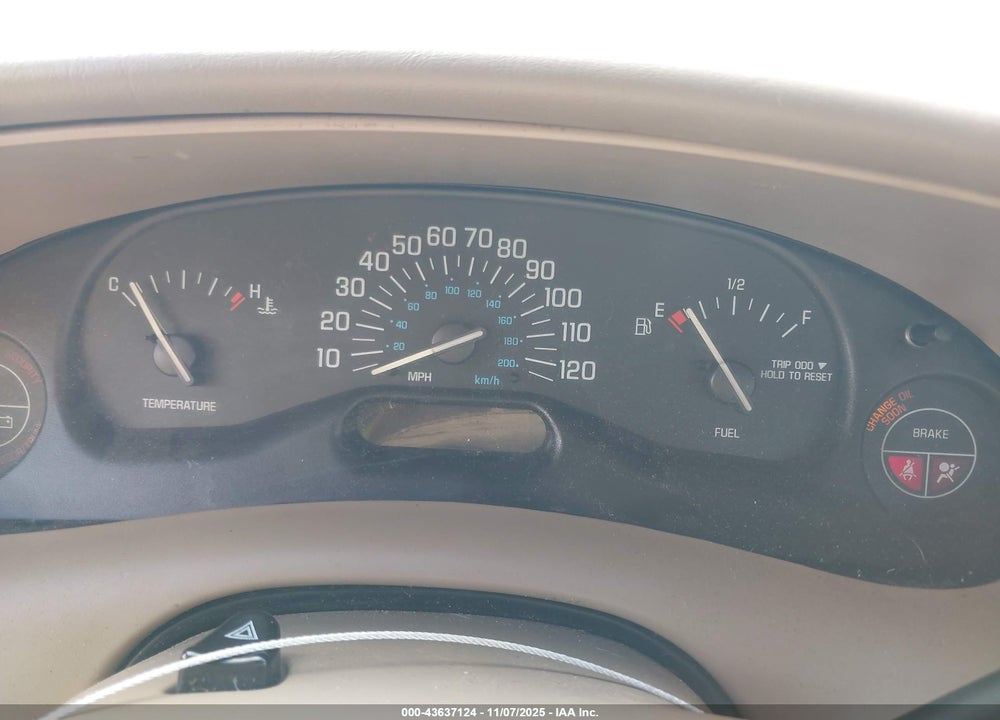 2003 BUICK CENTURY VIN: 2G4WS52J131132390