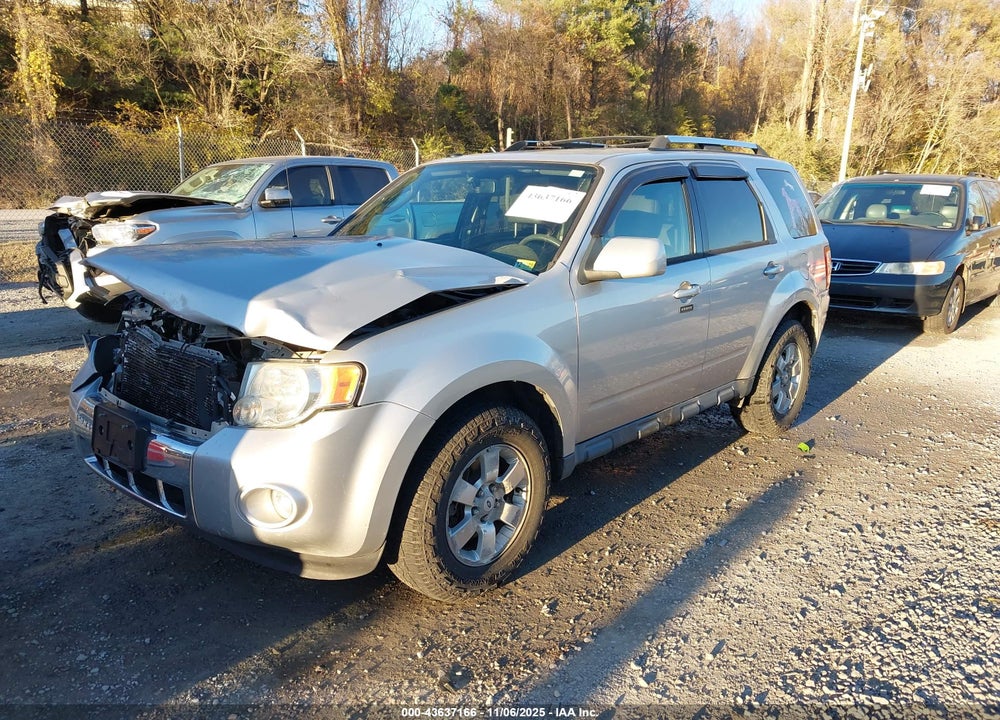 2010 FORD ESCAPE LIMITED VIN: 1FMCU9EG0AKA64262