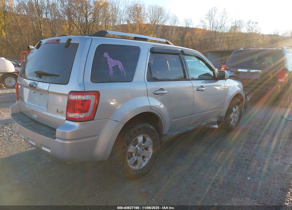 2010 FORD ESCAPE LIMITED VIN: 1FMCU9EG0AKA64262