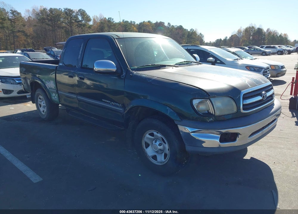 2000 TOYOTA TUNDRA SR5 V8 VIN: 5TBRT3416YS018796