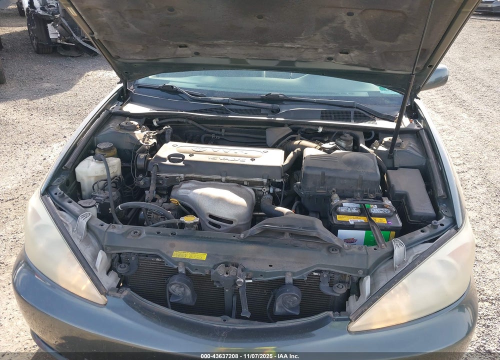 2004 TOYOTA CAMRY LE VIN: 4T1BE32K34U271946