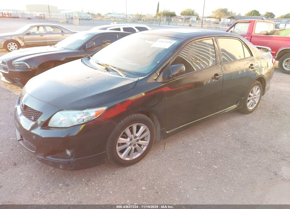 2010 TOYOTA COROLLA S VIN: 2T1BU4EE5AC455314