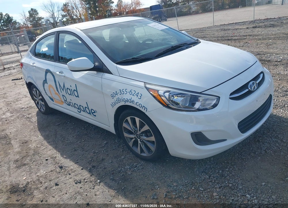 2017 HYUNDAI ACCENT VALUE EDITION VIN: KMHCT4AE5HU334823
