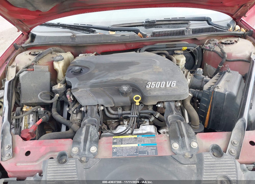 2008 CHEVROLET IMPALA VIN: 2G1WT58N789253339