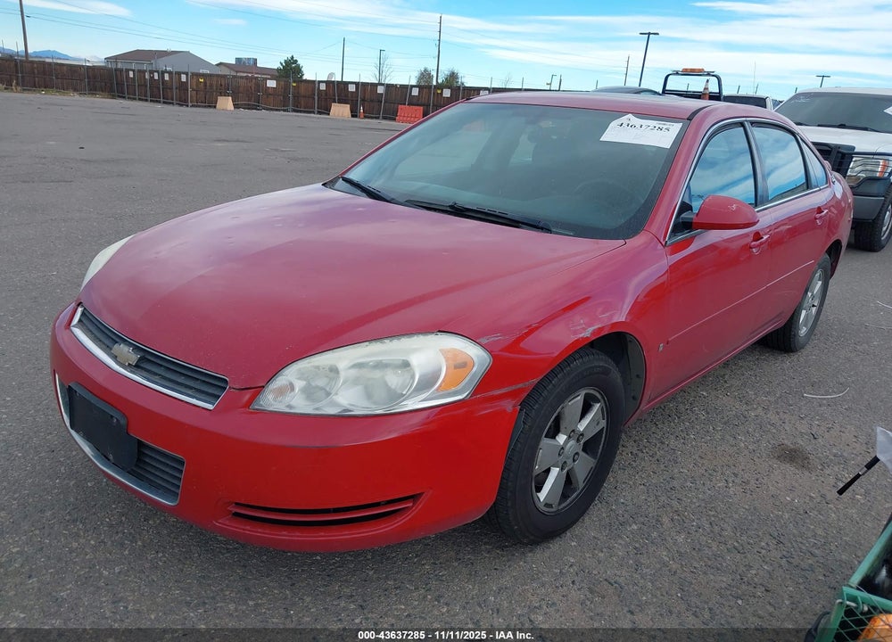 2008 CHEVROLET IMPALA VIN: 2G1WT58N789253339