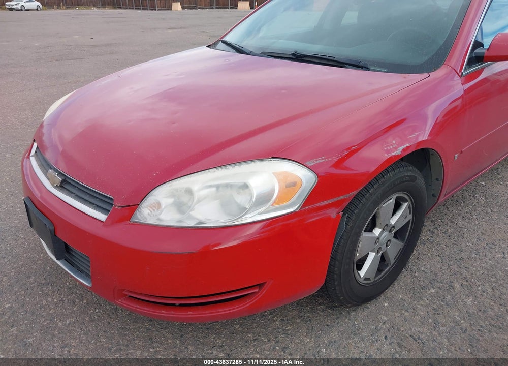 2008 CHEVROLET IMPALA VIN: 2G1WT58N789253339