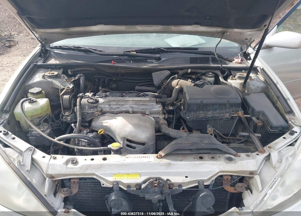 2004 TOYOTA CAMRY LE VIN: 4T1BE32K34U933220
