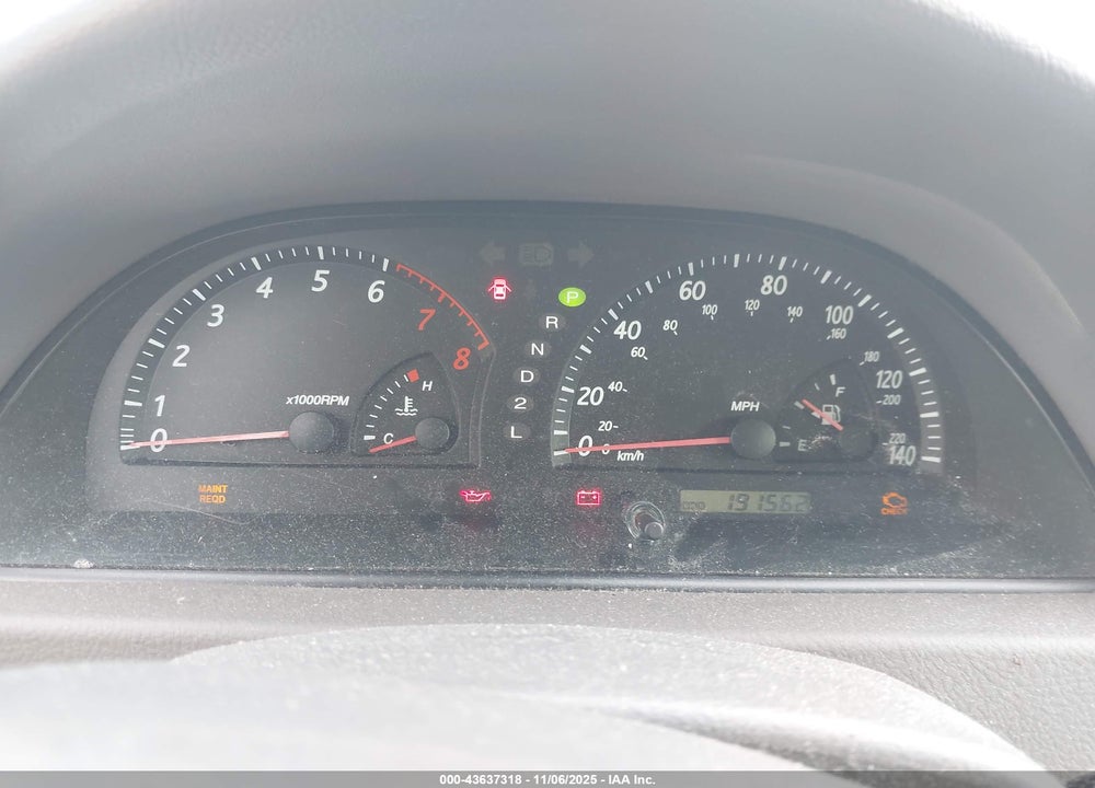 2004 TOYOTA CAMRY LE VIN: 4T1BE32K34U933220
