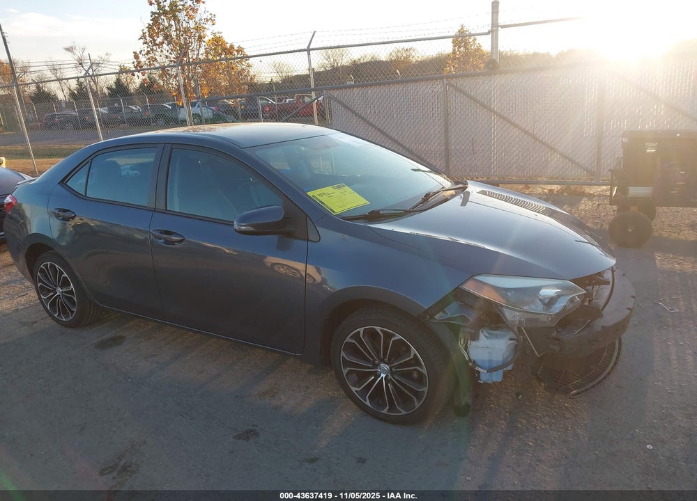 2014 TOYOTA COROLLA S PLUS VIN: 2T1BURHEXEC139728