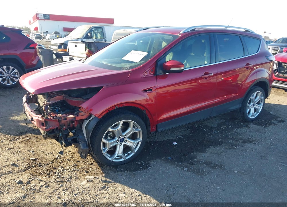 2018 FORD ESCAPE TITANIUM VIN: 1FMCU0J92JUD03835