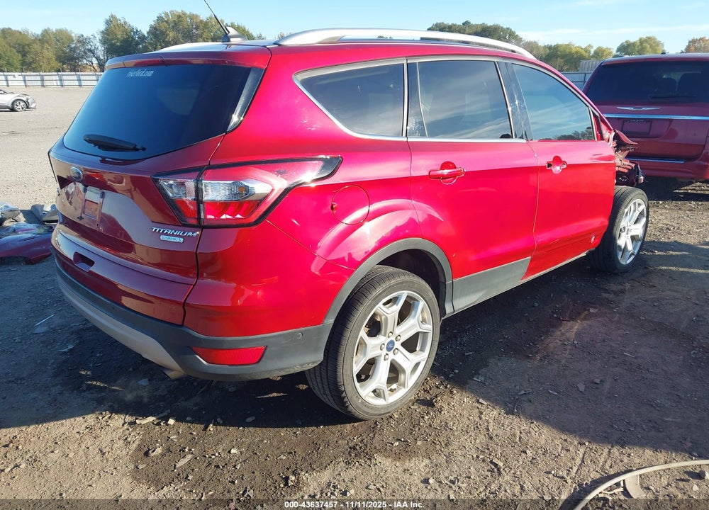 2018 FORD ESCAPE TITANIUM VIN: 1FMCU0J92JUD03835