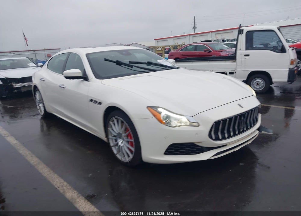 2017 MASERATI QUATTROPORTE S Q4 GRANLUSSO VIN: ZAM56RRL4H1230275