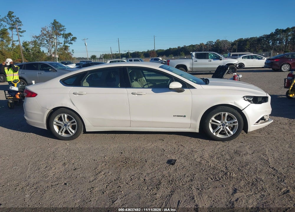 2018 FORD FUSION HYBRID SE VIN: 3FA6P0LU3JR210524