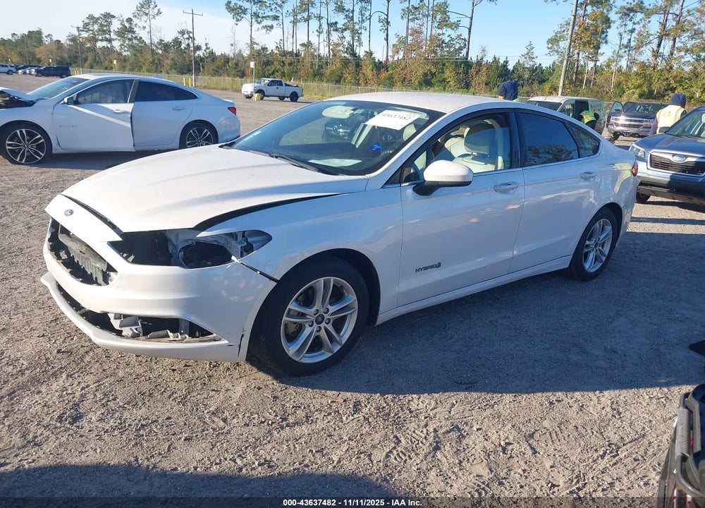 2018 FORD FUSION HYBRID SE VIN: 3FA6P0LU3JR210524