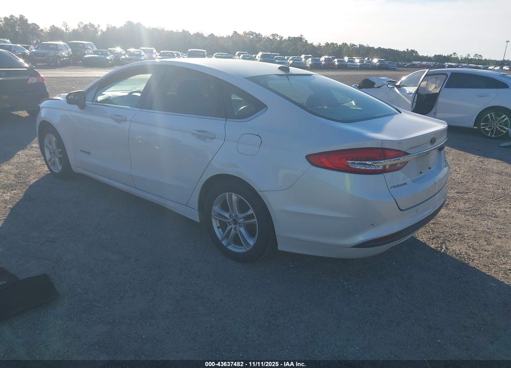 2018 FORD FUSION HYBRID SE VIN: 3FA6P0LU3JR210524