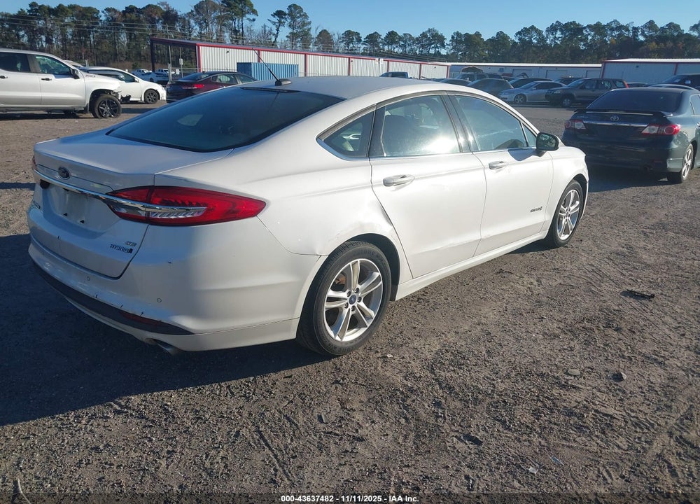 2018 FORD FUSION HYBRID SE VIN: 3FA6P0LU3JR210524