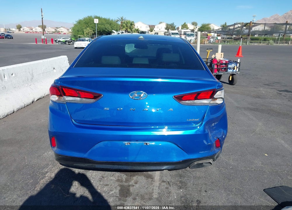 2018 HYUNDAI SONATA LIMITED VIN: 5NPE34AFXJH660512