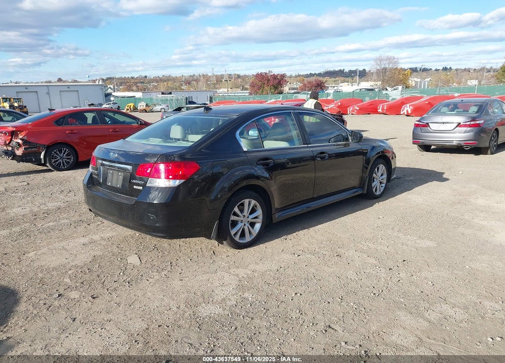 2013 SUBARU LEGACY 2.5I PREMIUM VIN: 4S3BMBH64D3007247