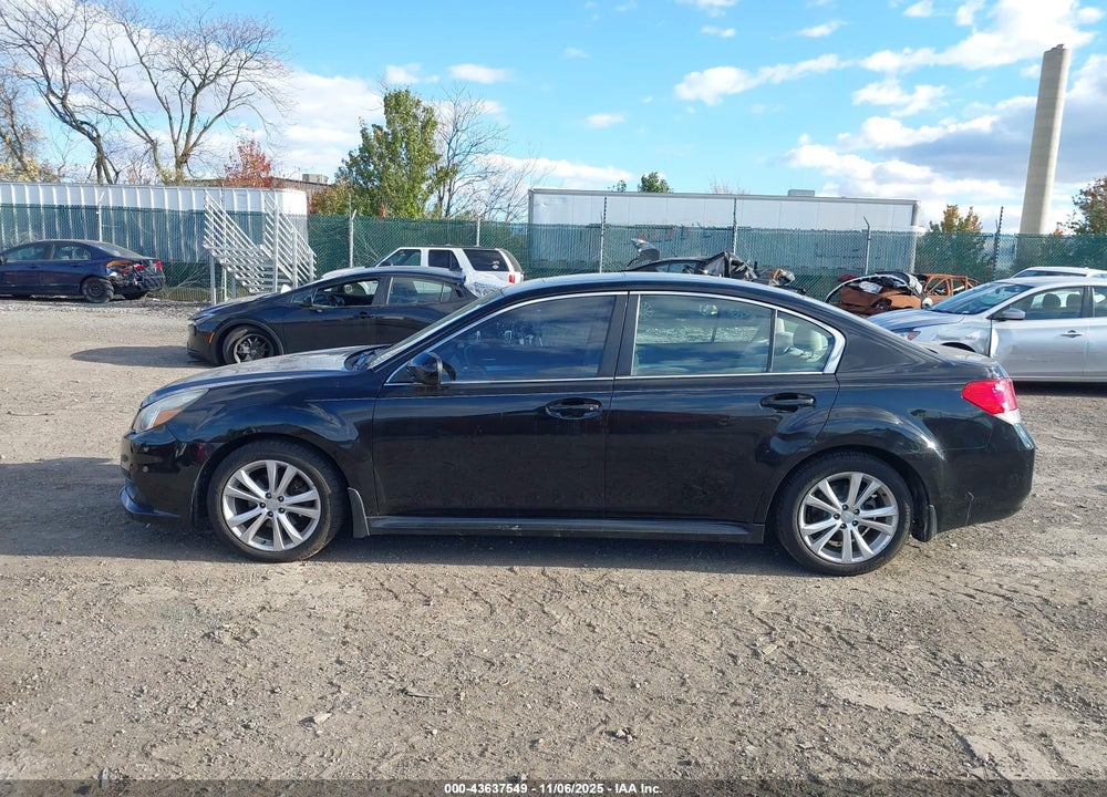 2013 SUBARU LEGACY 2.5I PREMIUM VIN: 4S3BMBH64D3007247