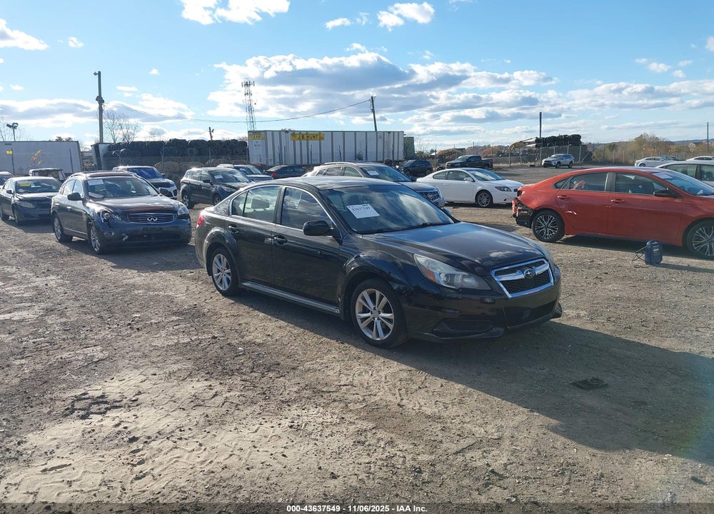 2013 SUBARU LEGACY 2.5I PREMIUM VIN: 4S3BMBH64D3007247