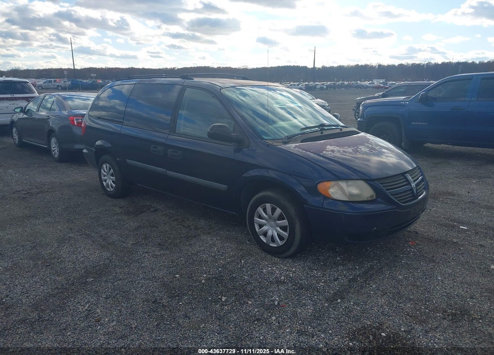 2006 DODGE GRAND CARAVAN SE VIN: 1D4GP24R06B604758