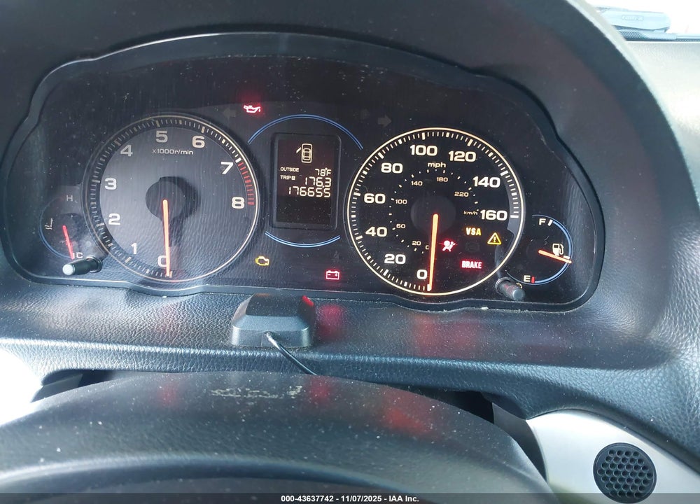 2004 ACURA TSX VIN: JH4CL95864C000921