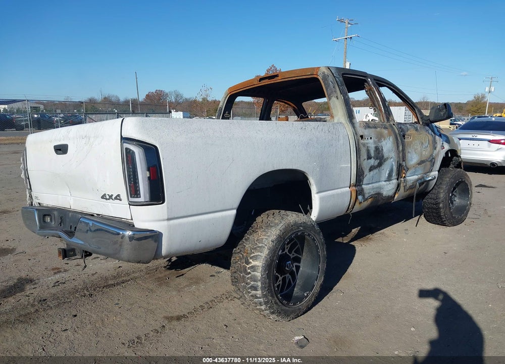 2007 DODGE RAM 2500 LARAMIE VIN: 1D7KS28C87J501483