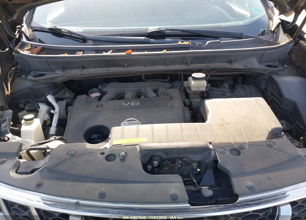 2011 NISSAN MURANO SL VIN: JN8AZ1MW6BW150195