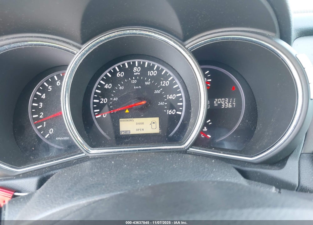 2011 NISSAN MURANO SL VIN: JN8AZ1MW6BW150195
