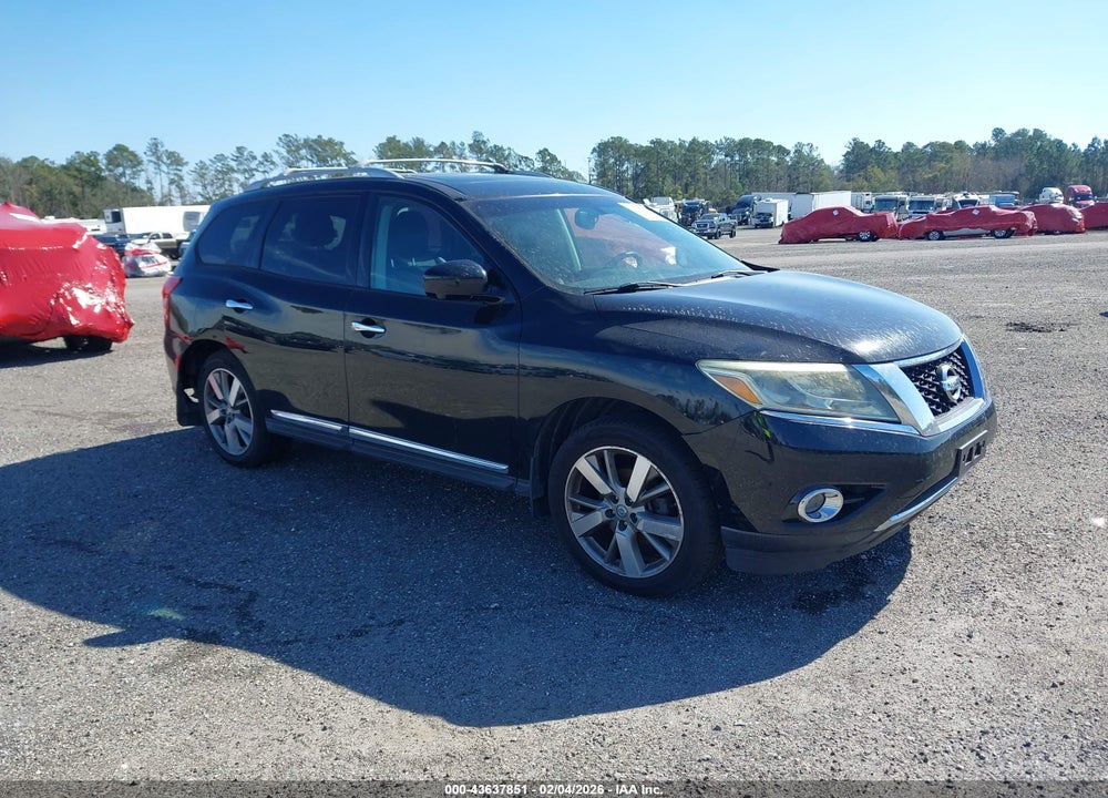 2013 NISSAN PATHFINDER PLATINUM VIN: 5N1AR2MM6DC645738