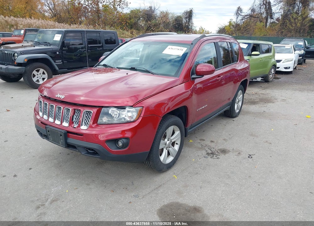 2014 JEEP COMPASS LATITUDE VIN: 1C4NJDEB8ED810514