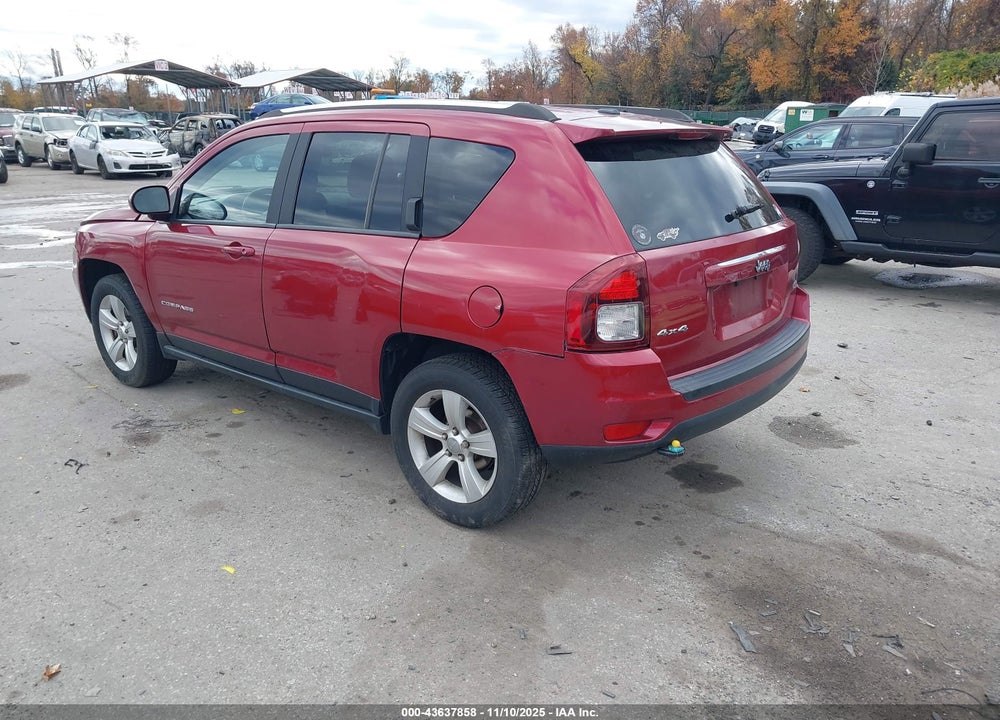 2014 JEEP COMPASS LATITUDE VIN: 1C4NJDEB8ED810514