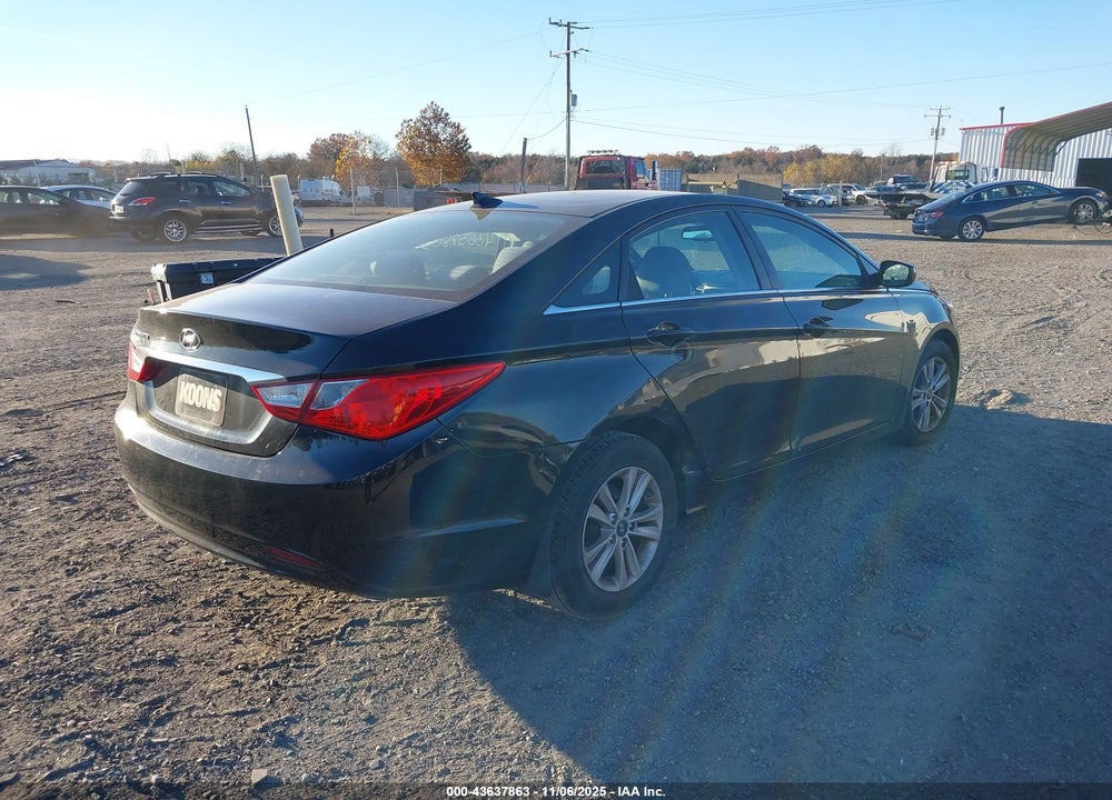 2012 HYUNDAI SONATA GLS VIN: 5NPEB4AC6CH407098