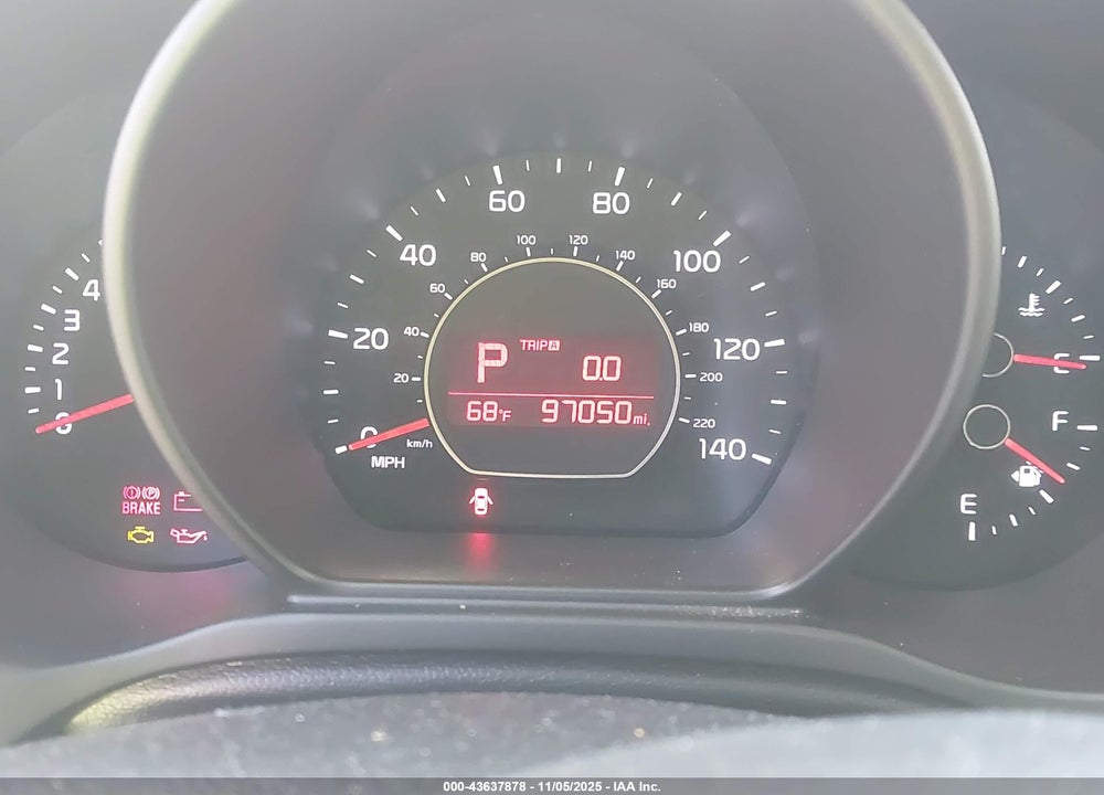 2017 KIA SOUL VIN: KNDJP3A57H7422202