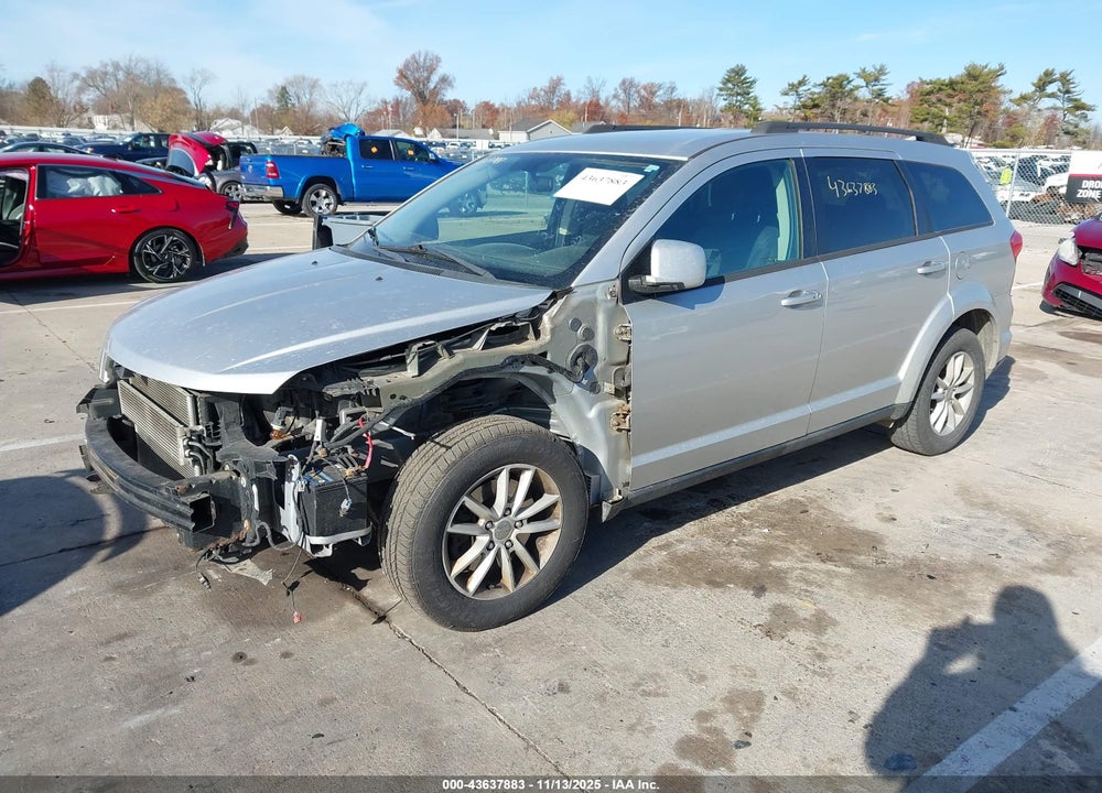 2013 DODGE JOURNEY SXT VIN: 3C4PDCBG8DT547069