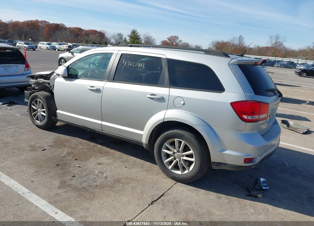 2013 DODGE JOURNEY SXT VIN: 3C4PDCBG8DT547069