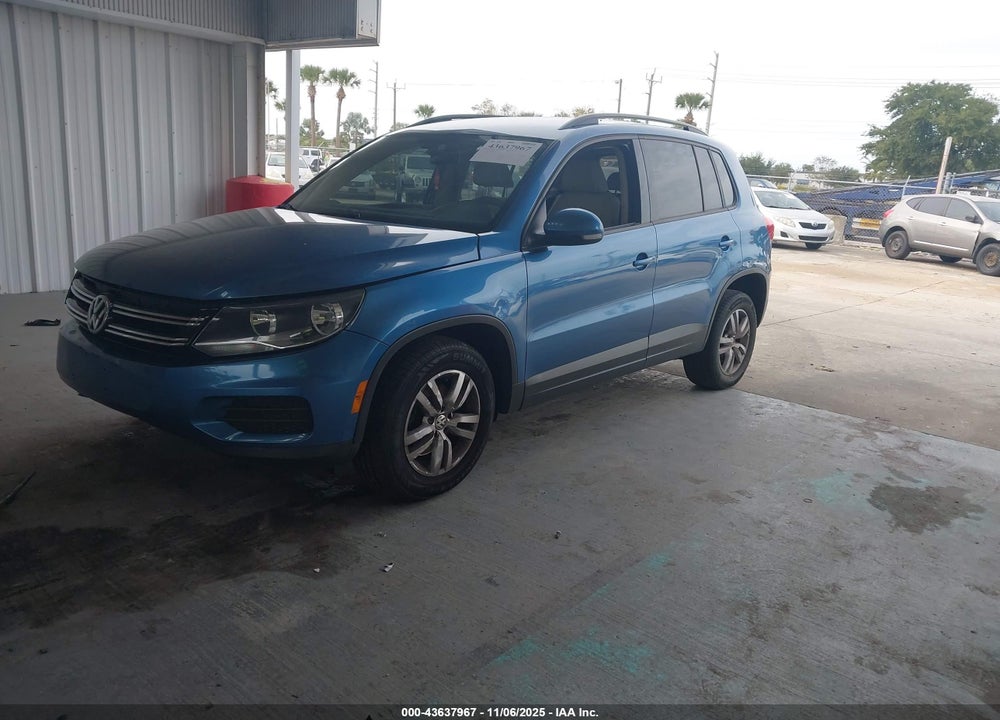 2017 VOLKSWAGEN TIGUAN 2.0T S VIN: WVGBV7AX7HW513149
