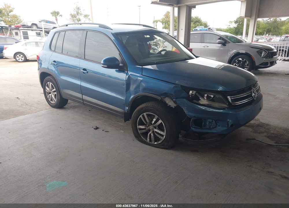 2017 VOLKSWAGEN TIGUAN 2.0T S VIN: WVGBV7AX7HW513149
