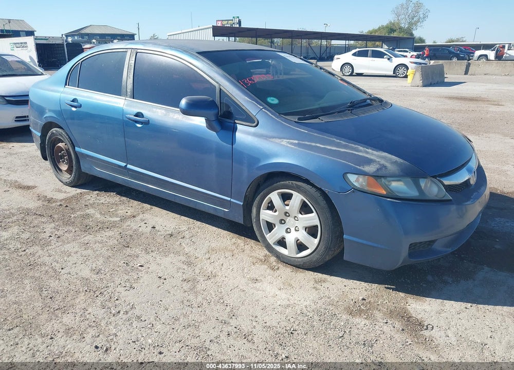 2010 HONDA CIVIC LX VIN: 2HGFA1F55AH580778